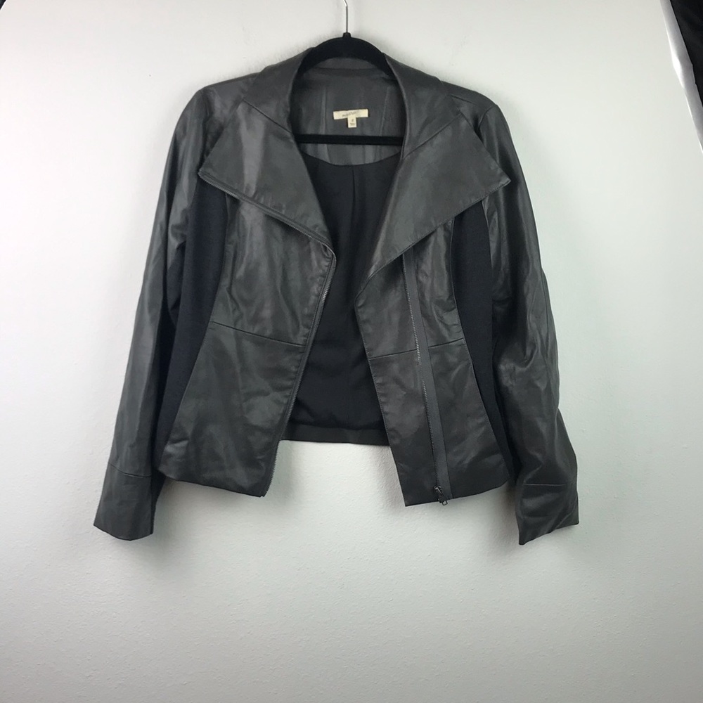 Women’s Faux-Leather Jacket